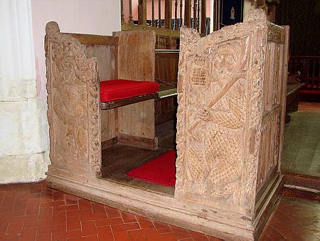 Colebrooke - Carving Detail